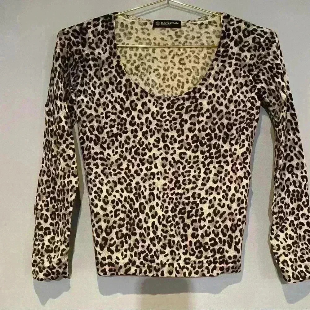 Women’s Beauty  & Youth animal print sweater
